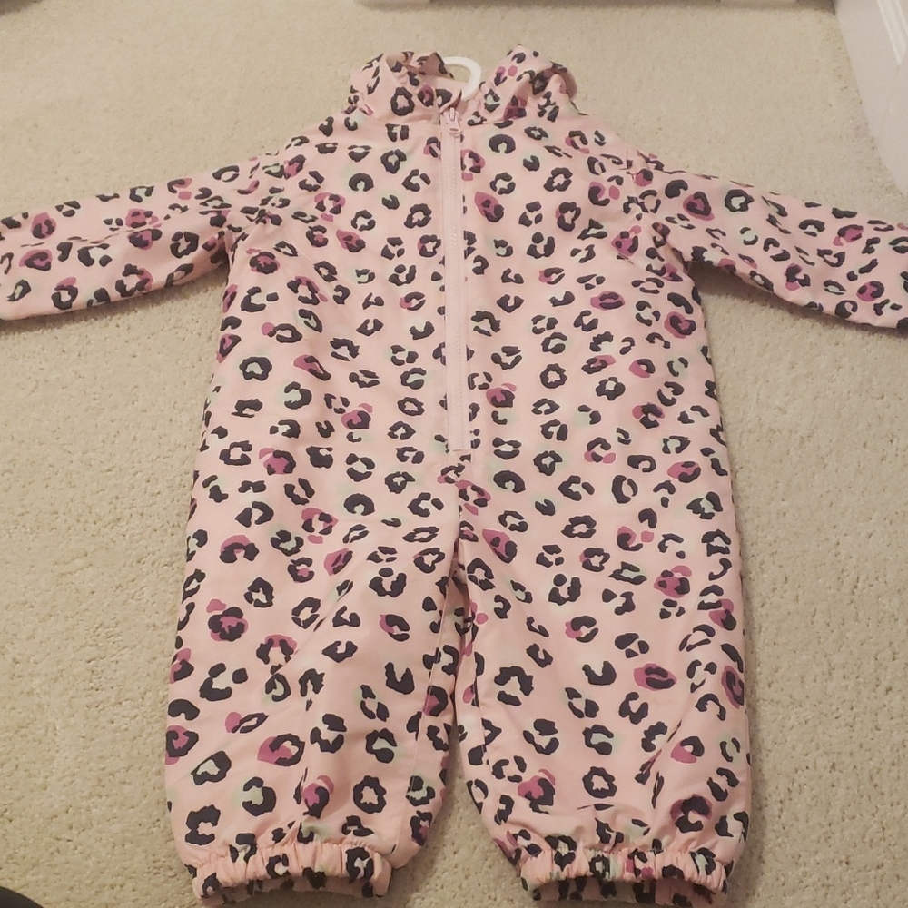 Puddle Suit Fleece Lined Baby Rain Suit